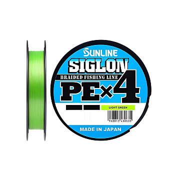 Плетеный шнур Sunline SIGLON PEx4 Light Green